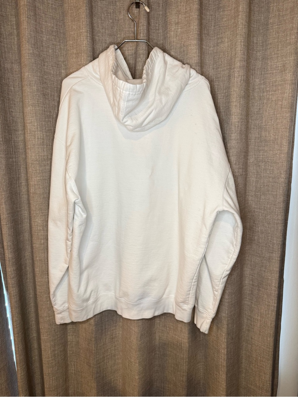 Unus Annus The End Heavyweight White Memento Mori Hoodie 2XL - Picture 11 of 13
